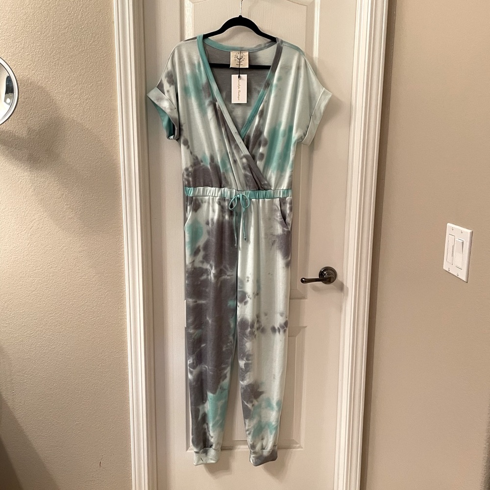Cozy Tie Dye Jumpsuit